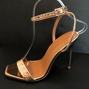 ASOS Metallic Gold Heels